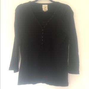 Chaus organic cotton 3/4 sleeve blouse Pact